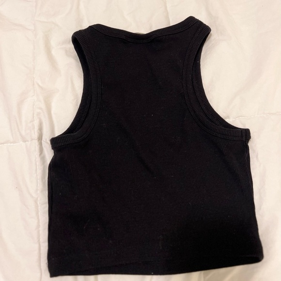 black womens tank top size XS from H&M - Picture 2 of 2